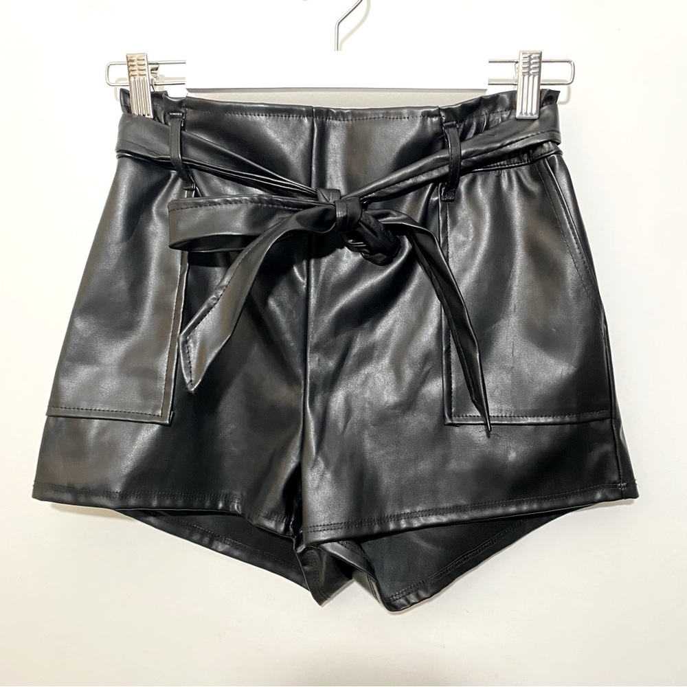 Leather Shorts